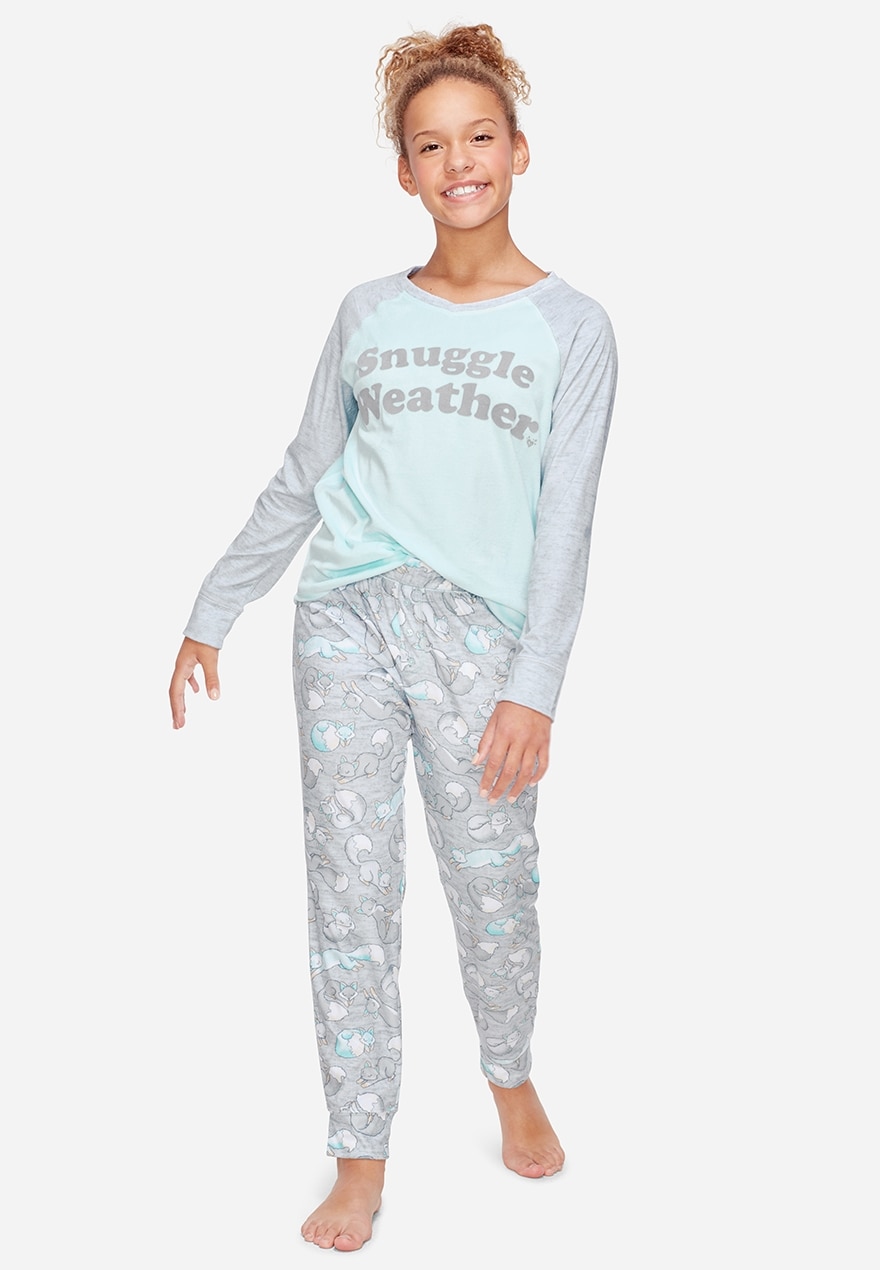 Snuggle weather pajama set