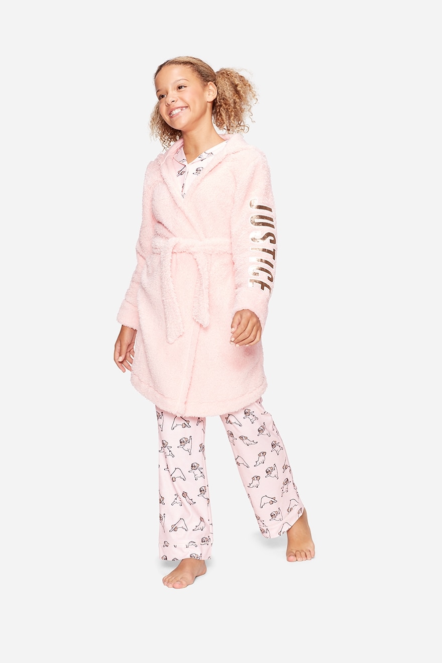 Snuggly soft deer robe
