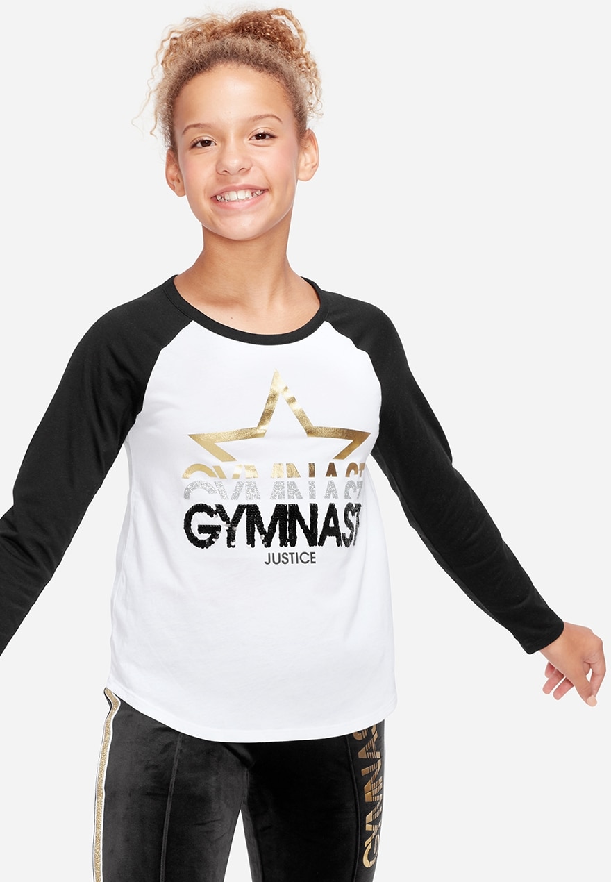 Sport long sleeve raglan tee