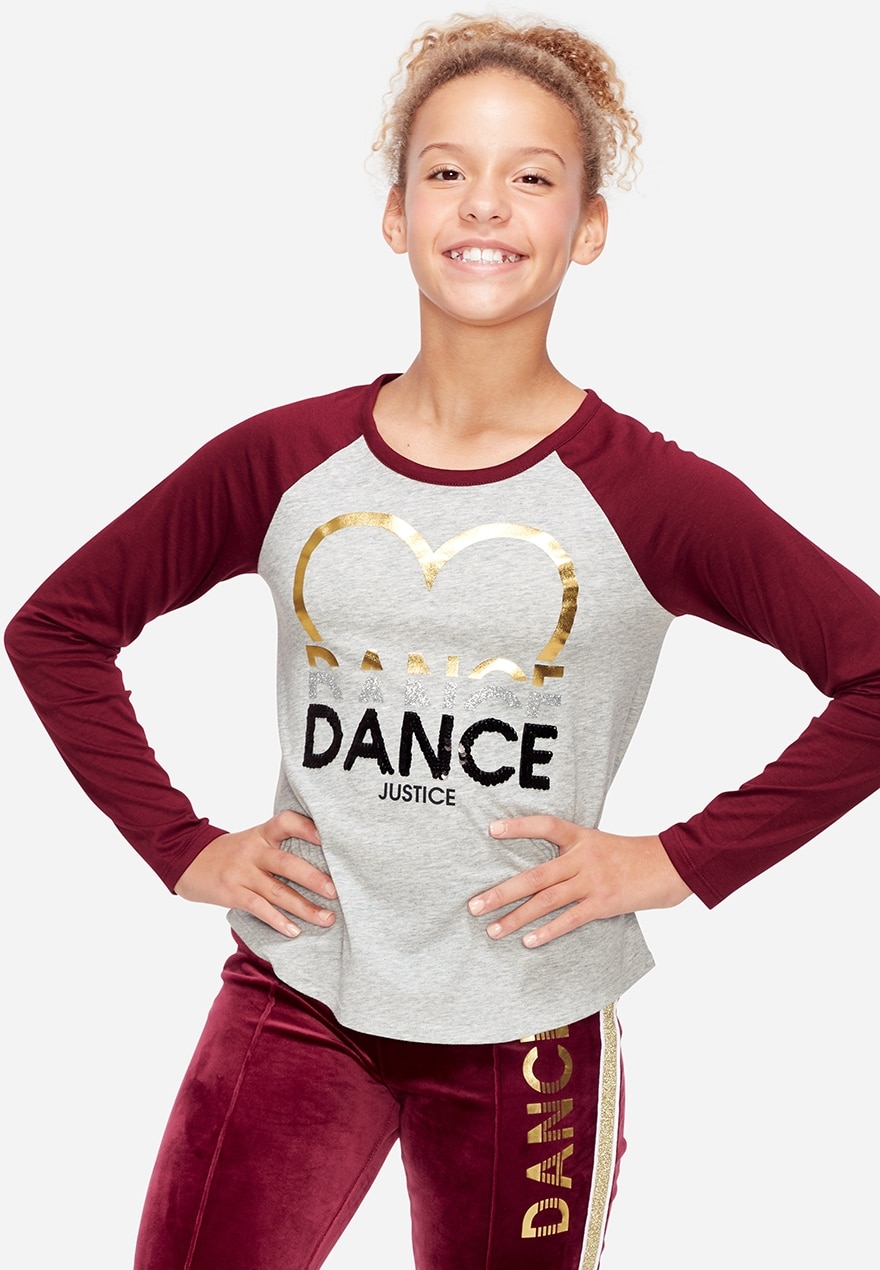 Sport long sleeve raglan tee