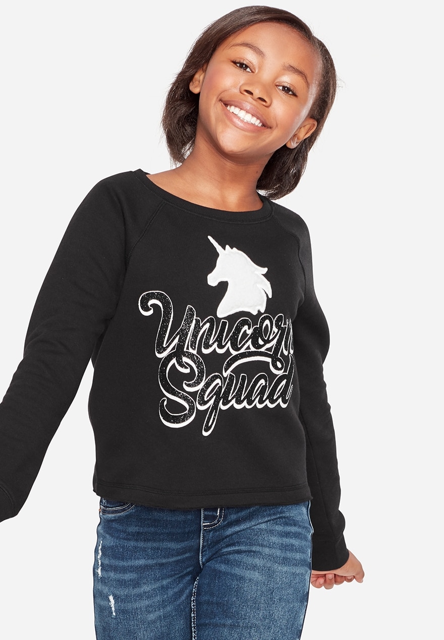 Critter crew neck sweatshirt