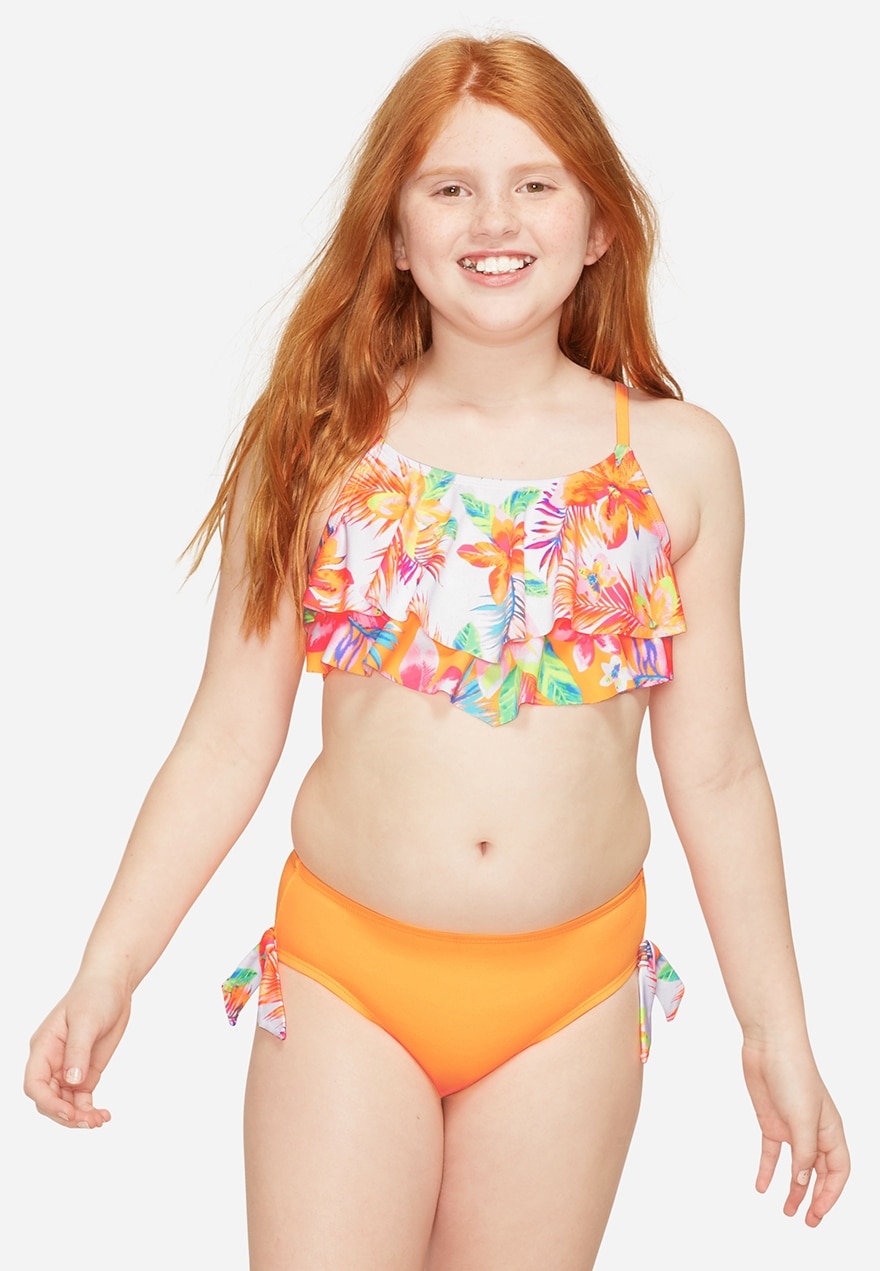 Floral two-piece