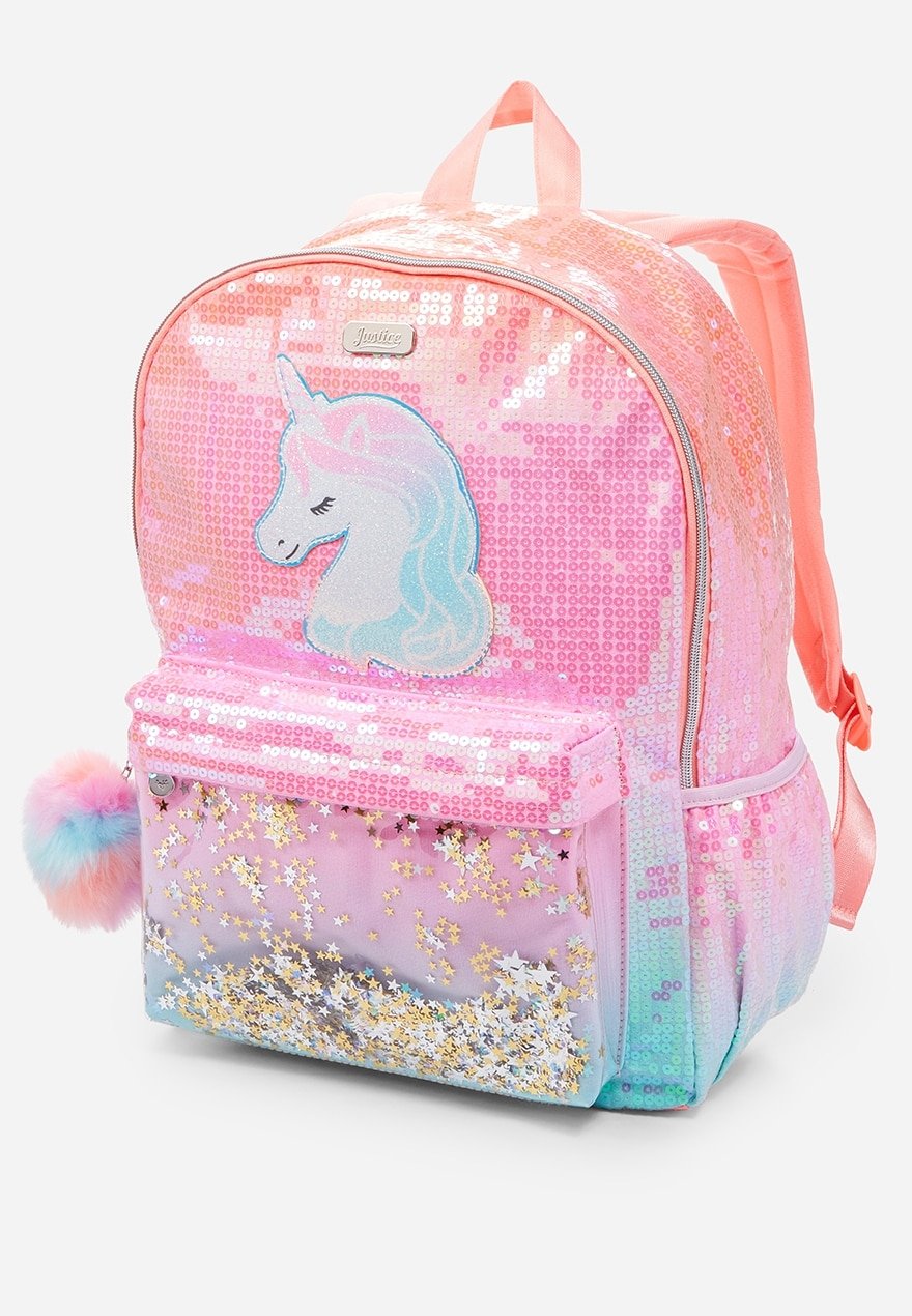 Justice backpacks discount for kids
